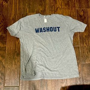 Grey washout t-shirt size XL